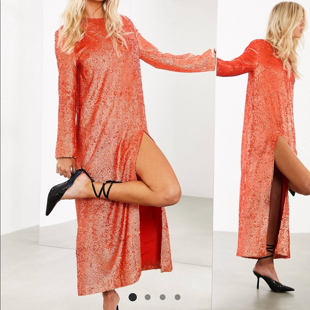 Asos Sequin Dress
